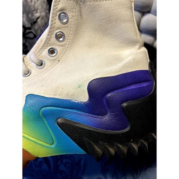 Converse Run Star Motion Platform High 'Pride' sneaker size 9.5/EU 41 - Picture 3 of 8